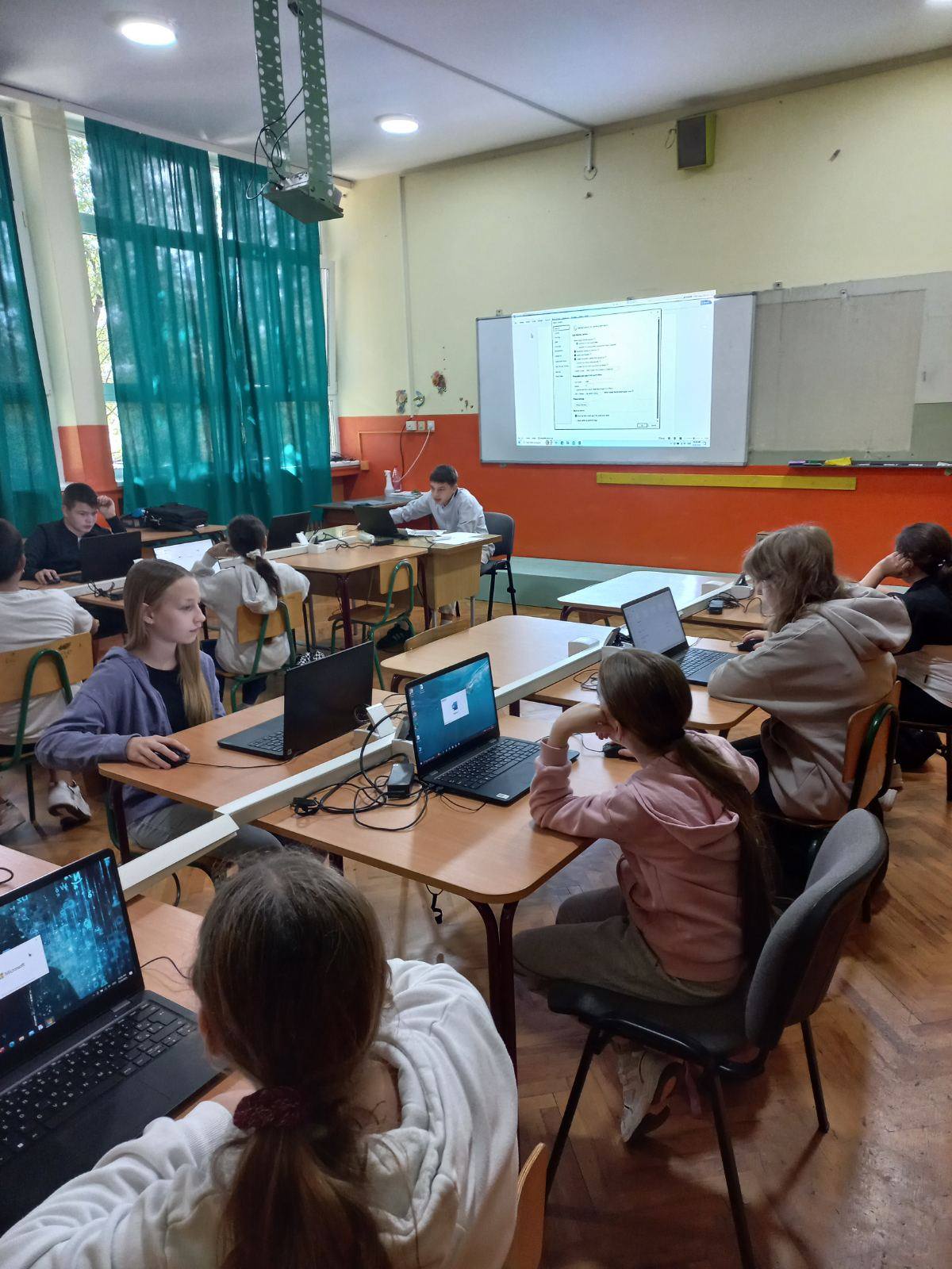 Výmena úloh – žiaci zamestnanci na škole